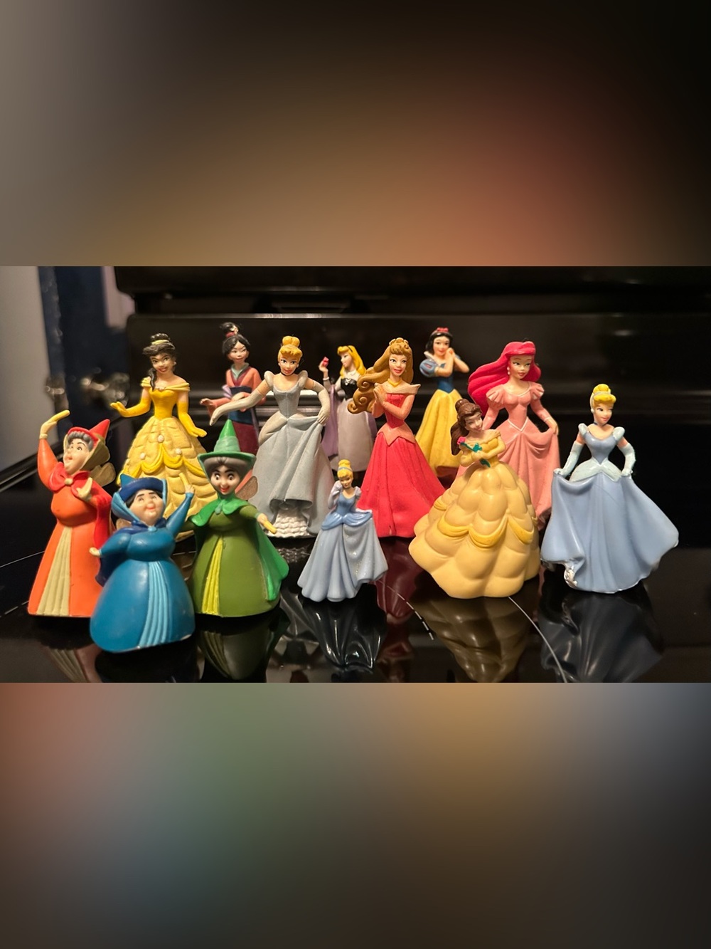 Disney Princess Mini Figure Toy Set